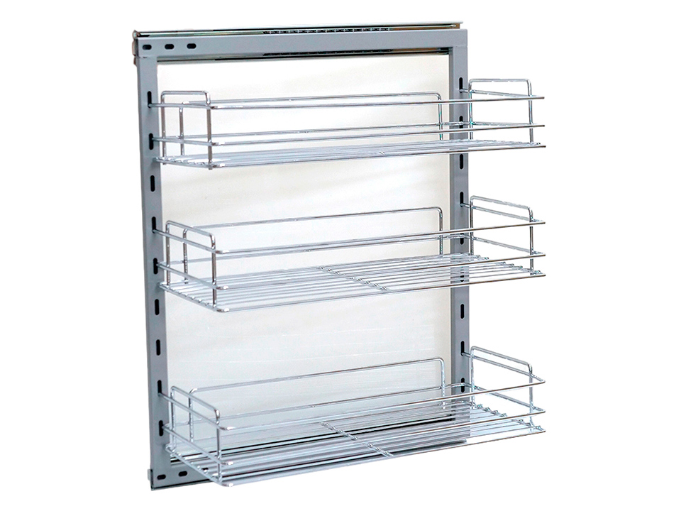 Cesta lateral niveles ajustables HD 200mm