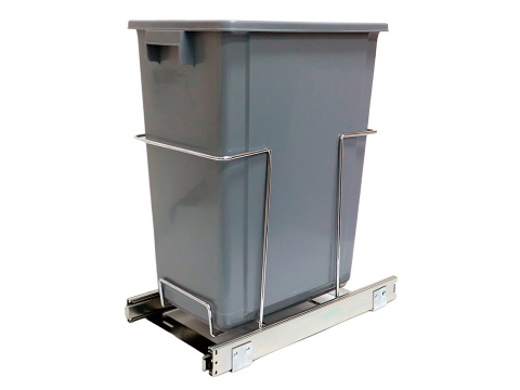 Basurero simple 1x35L con tapa HD 300mm